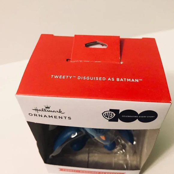 Hallmark Looney Tunes Tweety Bird Disguised  as Batman Christmas Ornament - Picture 5 of 13
